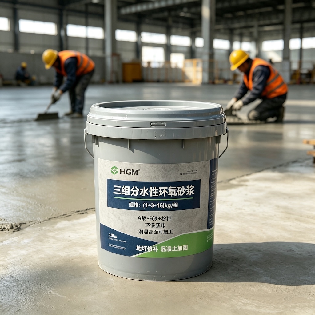 周口三组份水性环氧砂浆